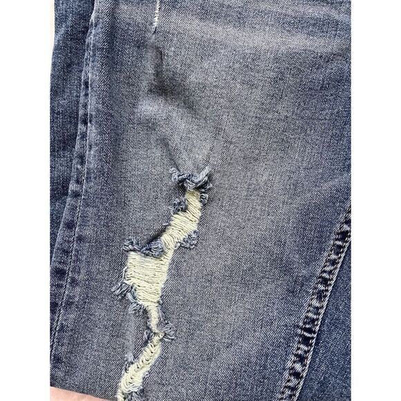 NWT boohooMAN SKINNY STRETCH BUSTED KNEE
DISTRESSED JEANS - Picture 10 of 15